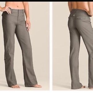 Athleta Dipper Grey Hiking Pants Size 6 Like New